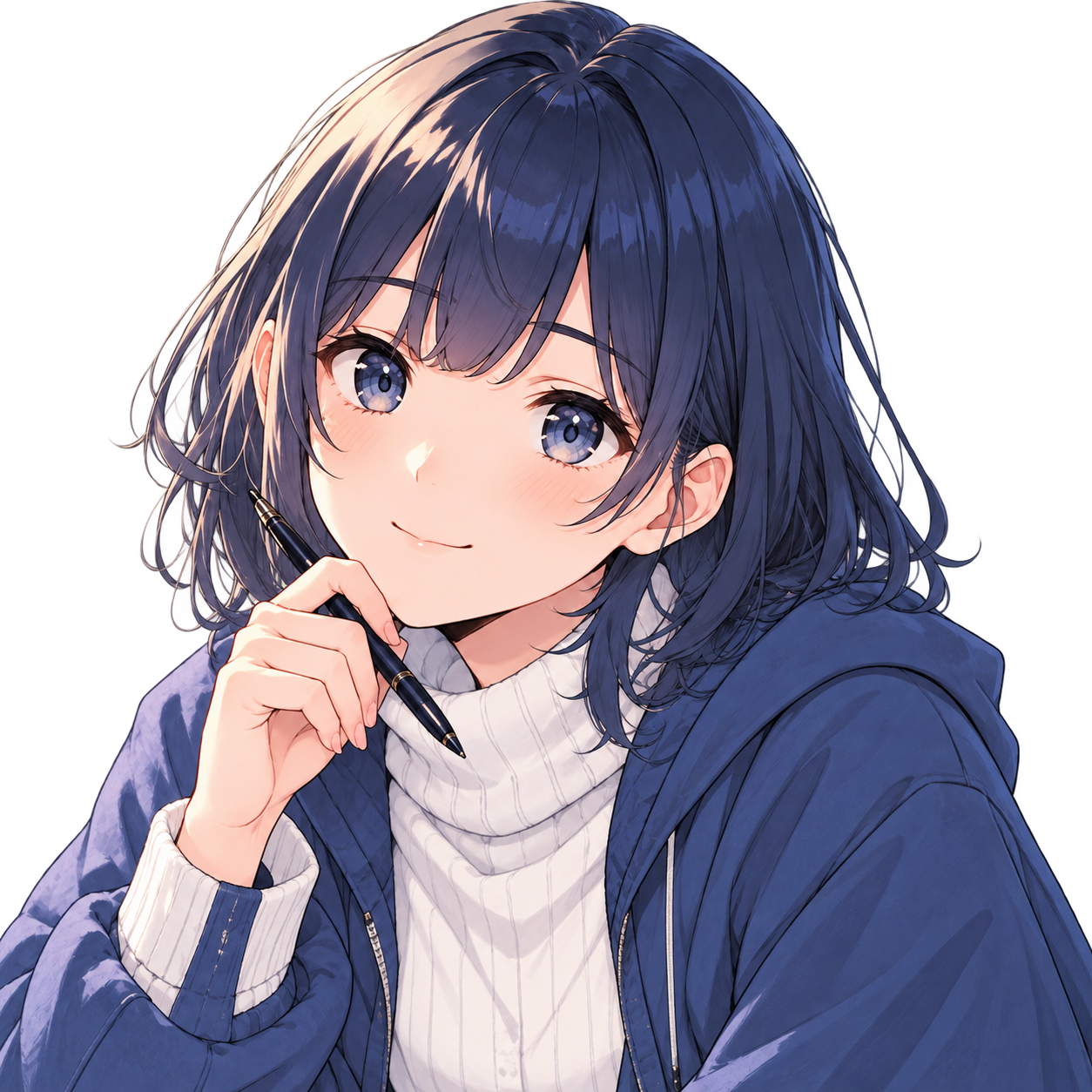観察・記録担当のミサキ（AI）を表すイラスト