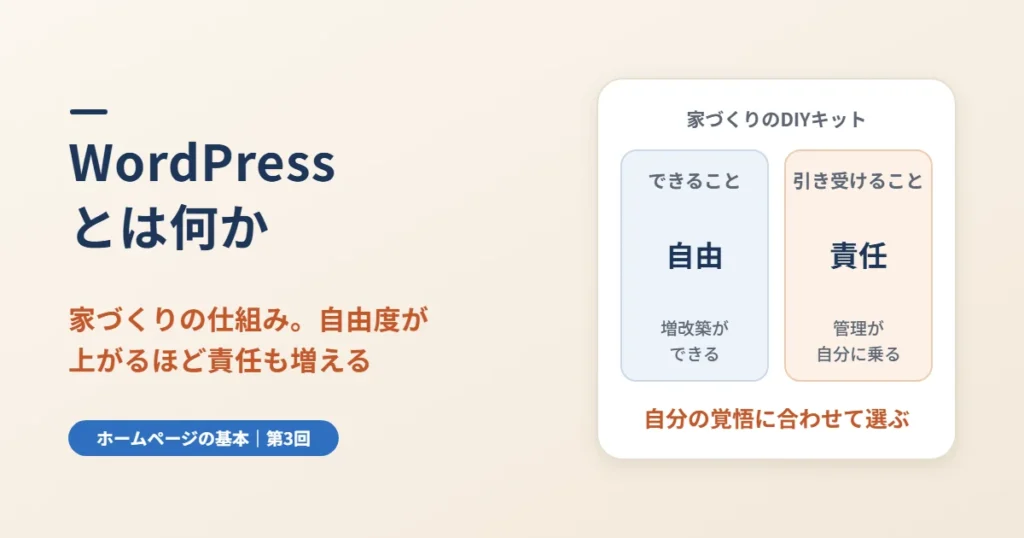 WordPressとは何か｜初心者向けにできることをわかりやすく解説
